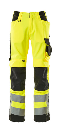 MASCOT® Kendal Hose mit Knietaschen 15579-860 Hi-vis Gelb/Schwarz