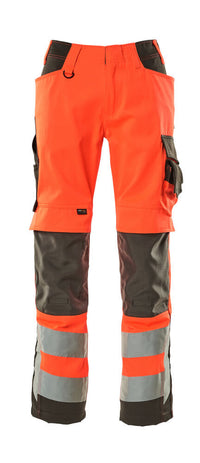 MASCOT® Kendal Hose mit Knietaschen 15579-860 Hi-vis Rot/Dunkelanthrazit