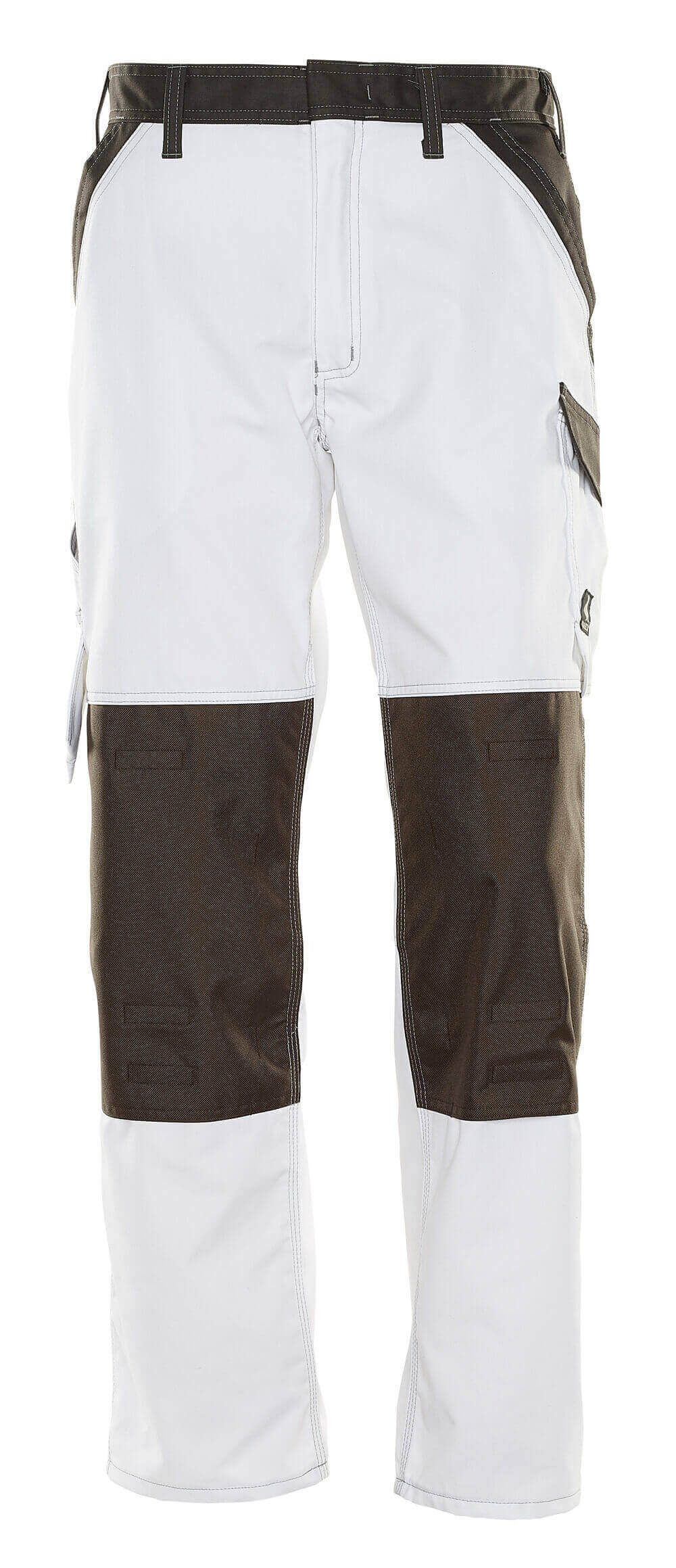 MASCOT® Temora Hose mit Knietaschen 15779-330 Weiß/Dunkelanthrazit