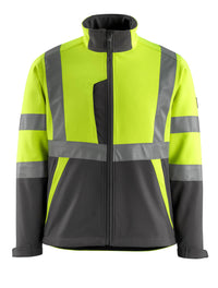 MASCOT® Kiama Softshelljacke 15902-253 Hi-vis Gelb/Dunkelanthrazit
