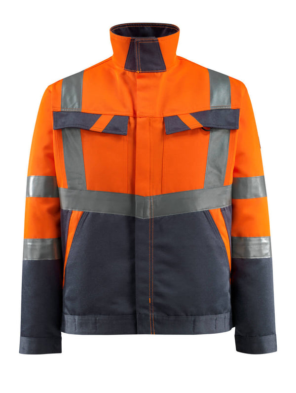 MASCOT® Forster Jacke 15909-948 Hi-vis Orange/Schwarzblau