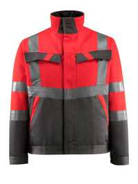 MASCOT® Forster Jacke 15909-948 Hi-vis Rot/Dunkelanthrazit