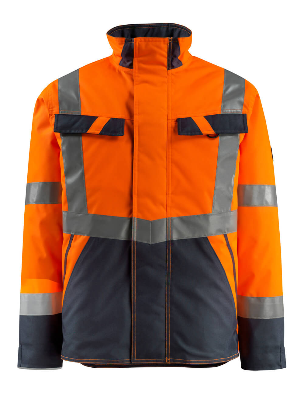 MASCOT® Penrith Winterjacke 15935-126 Hi-vis Orange/Schwarzblau