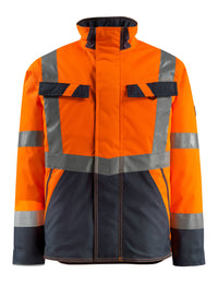 MASCOT® Penrith Winterjacke 15935-126 Hi-vis Orange/Schwarzblau