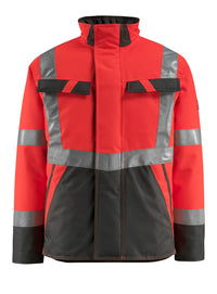 MASCOT® Penrith Winterjacke 15935-126 Hi-vis Rot/Dunkelanthrazit