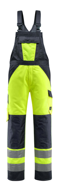 MASCOT® Gosford Latzhose mit Knietaschen 15969-948 Hi-vis Gelb/Schwarzblau