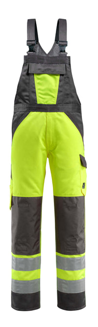 MASCOT® Gosford Latzhose mit Knietaschen 15969-948 Hi-vis Gelb/Dunkelanthrazit