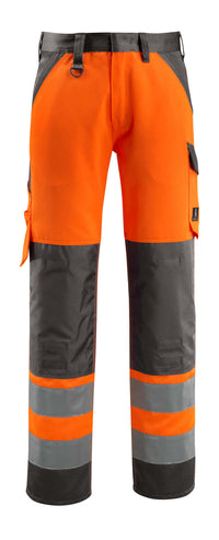 MASCOT® Maitland Hose mit Knietaschen 15979-948 Hi-vis Orange/Dunkelanthrazit
