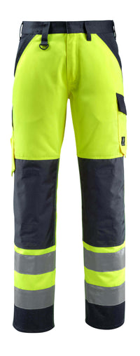 MASCOT® Maitland Hose mit Knietaschen 15979-948 Hi-vis Gelb/Schwarzblau
