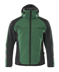 MASCOT® Darmstadt Winterjacke 16002-149 Grün/Schwarz
