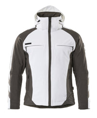 MASCOT® Darmstadt Winterjacke 16002-149 Weiß/Dunkelanthrazit
