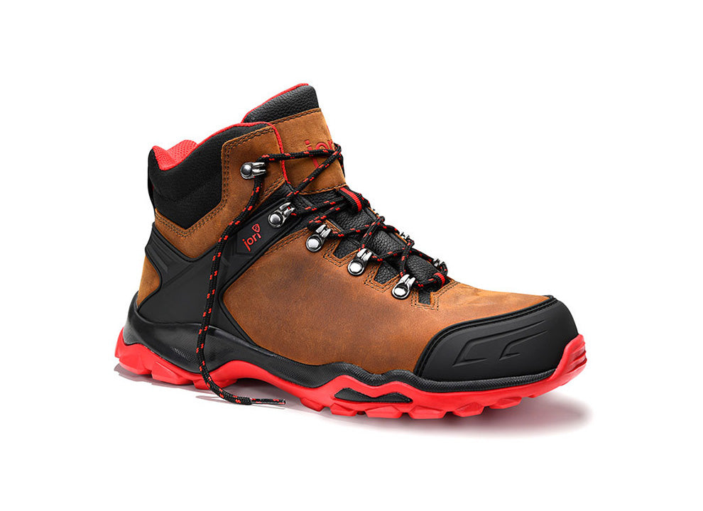 ELTEN jo_POWERFUL brown Mid S3S – Sicherheitsschnürstiefel