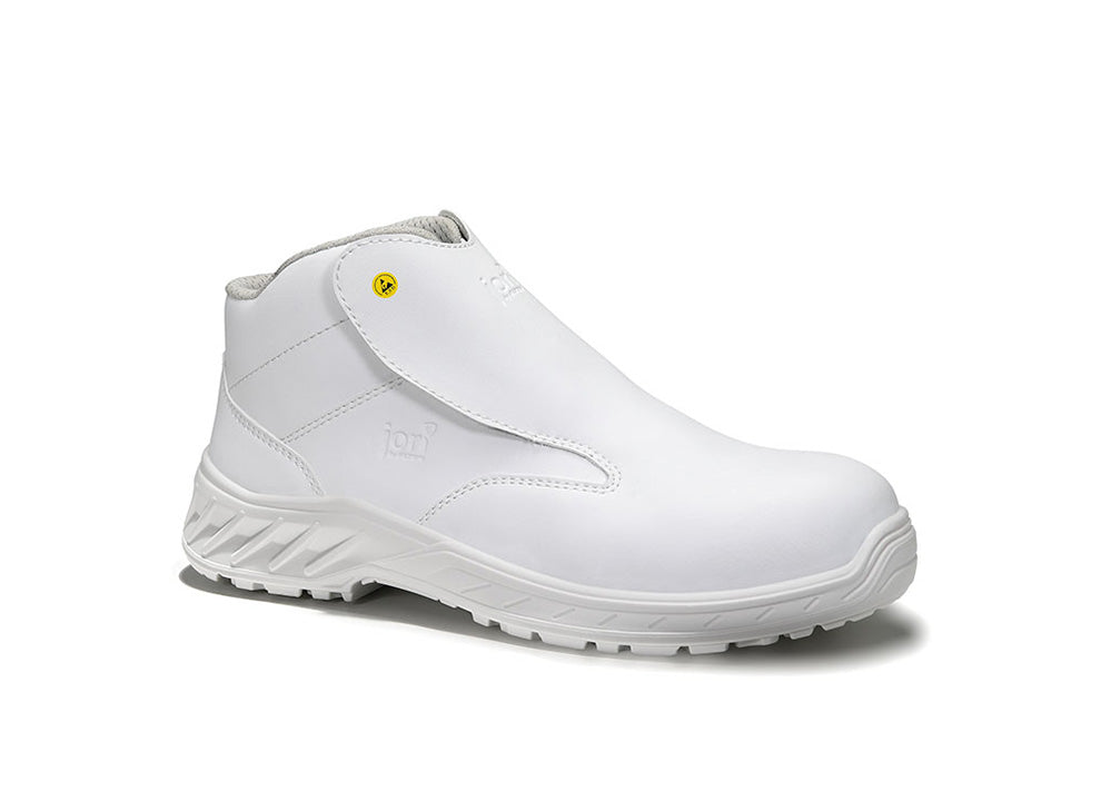 ELTEN jo_CLEAN Slipper white Mid ESD S3S – Sicherheitsstiefel