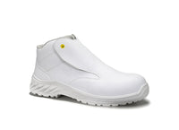 ELTEN jo_CLEAN Slipper white Mid ESD S3S – Sicherheitsstiefel