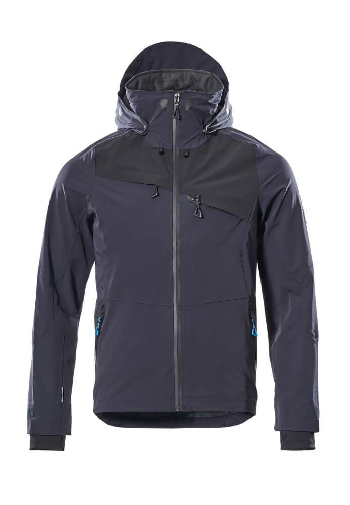 MASCOT® Hardshelljacke 17001-411 Schwarzblau/Schwarz