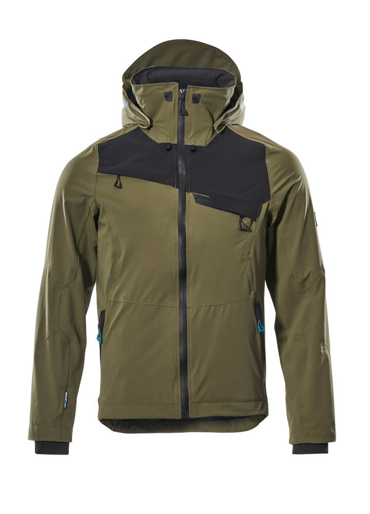 MASCOT® Hardshelljacke 17001-411 Moosgrün/Schwarz