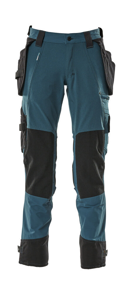 MASCOT® Hose mit Hängetaschen 17031-311 Dunkelpetroleum