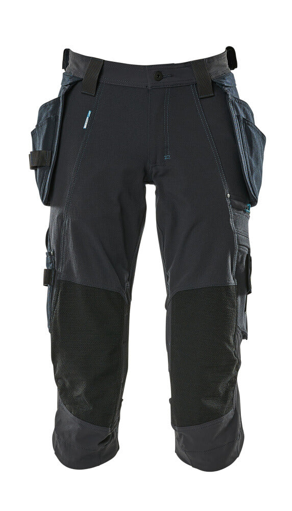 MASCOT® Dreiviertel-Hose mit Hängetaschen 17049-311 Schwarzblau