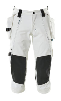 MASCOT® Dreiviertel-Hose mit Hängetaschen 17049-311 Weiß