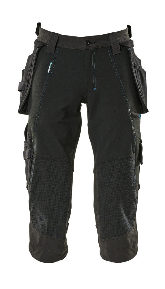 MASCOT® Dreiviertel-Hose mit Hängetaschen 17049-311 Schwarz
