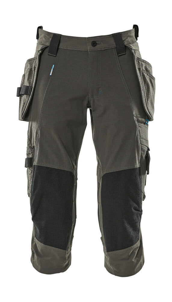 MASCOT® Dreiviertel-Hose mit Hängetaschen 17049-311 Dunkelanthrazit
