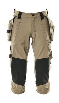 MASCOT® Dreiviertel-Hose mit Hängetaschen 17049-311 Hellkhaki