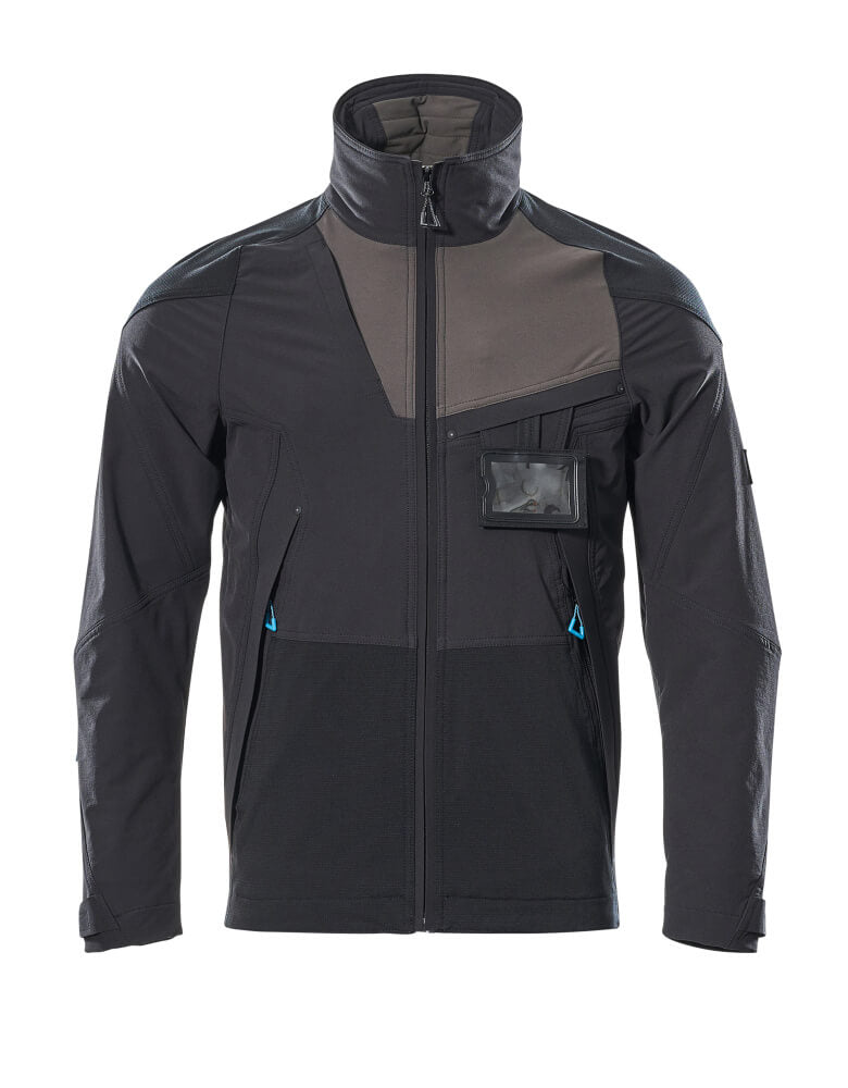 MASCOT® Jacke 17101-311 Schwarz/Dunkelanthrazit