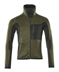 MASCOT® Fleecejacke 17103-316 Moosgrün/Schwarz