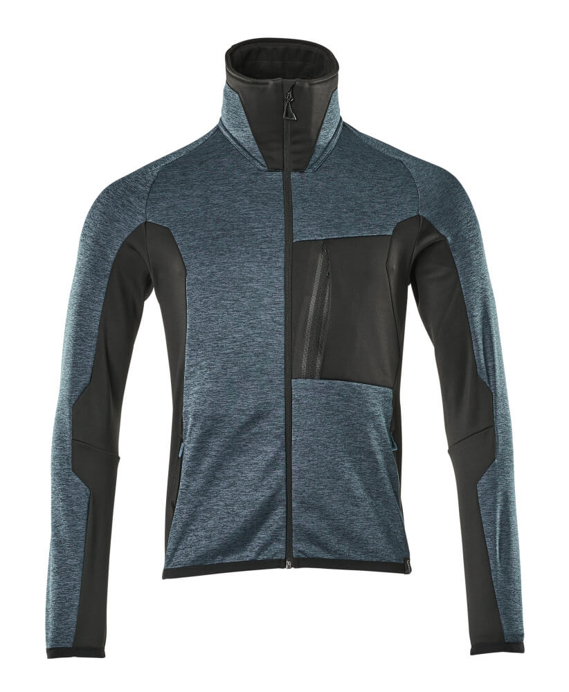 MASCOT® Fleecejacke 17103-316 Dunkelpetroleum/Schwarz