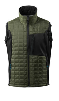 MASCOT® Thermoweste 17165-318 Moosgrün/Schwarz