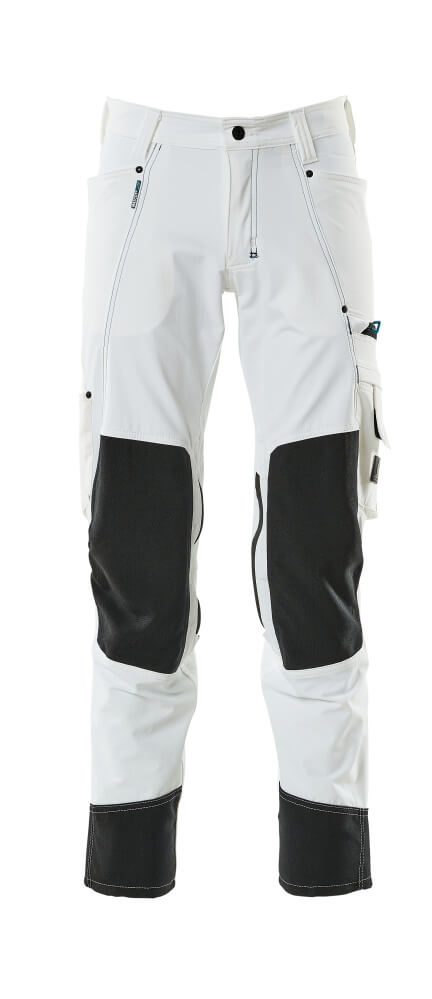 MASCOT® Hose mit Knietaschen 17179-311 Weiß