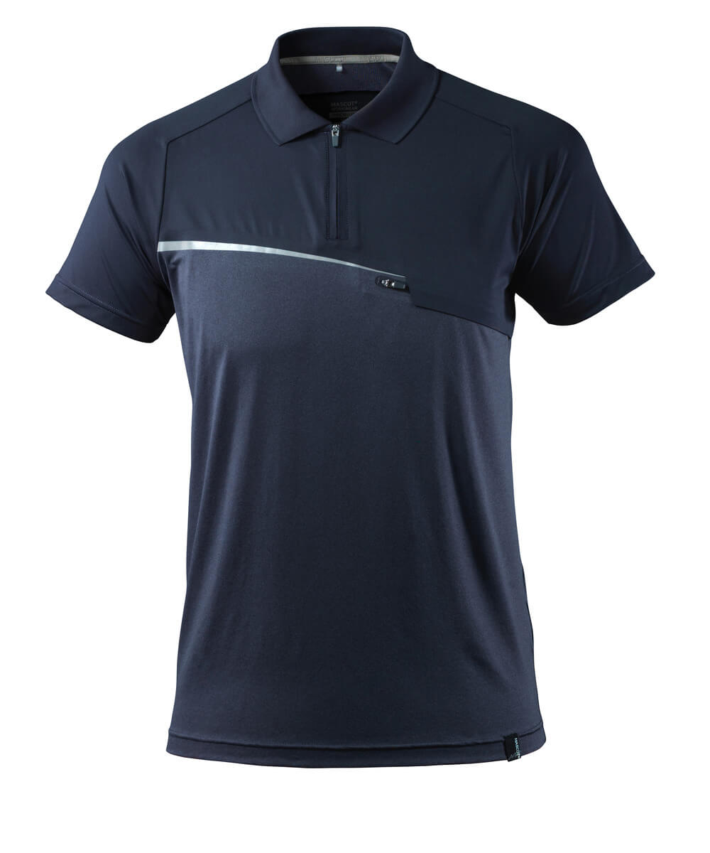 MASCOT® Polo-Shirt mit Brusttasche 17283-945 Schwarzblau