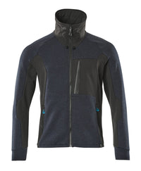 MASCOT® Sweatshirt mit Reißverschluss 17484-319 Schwarzblau/Schwarz