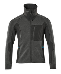 MASCOT® Sweatshirt mit Reißverschluss 17484-319 Schwarz