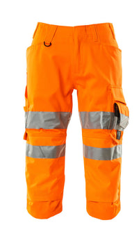 MASCOT® Dreiviertel-Hose mit Knietaschen 17549-860 Hi-vis Orange