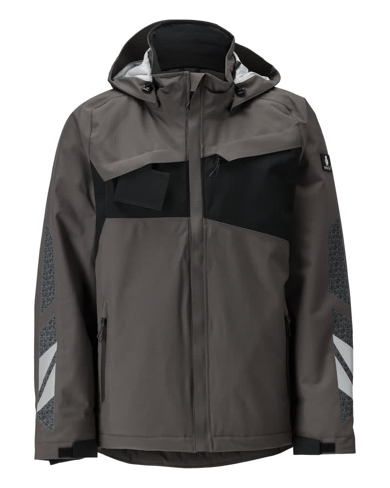 MASCOT® Winterjacke 18035-249 Dunkelanthrazit/Schwarz