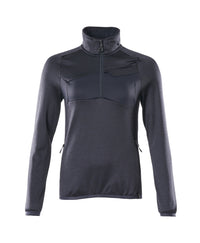 MASCOT® Fleecejacke mit kurzem Reißverschluss 18053-316 Schwarzblau