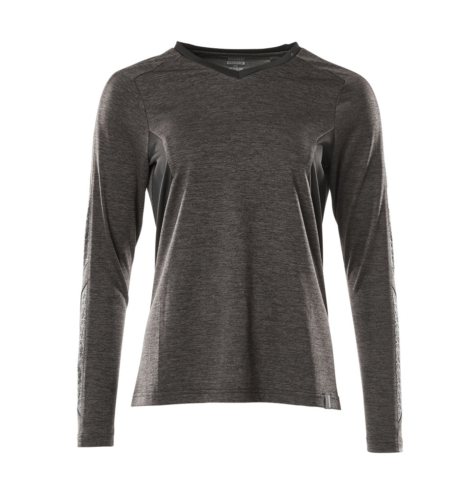 MASCOT® Langarmshirt 18091-810 Dunkelanthrazit/Schwarz