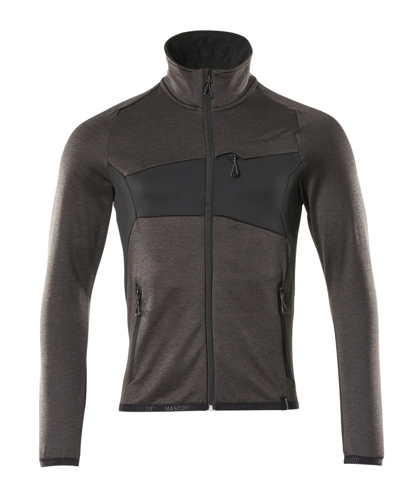 MASCOT® Fleecejacke 18103-316 Dunkelanthrazit/Schwarz