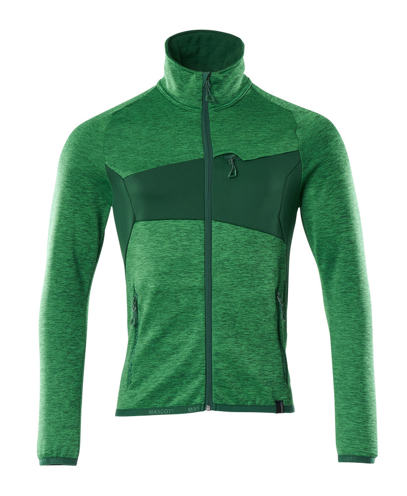 MASCOT® Fleecejacke 18103-316 Grasgrün/Grün