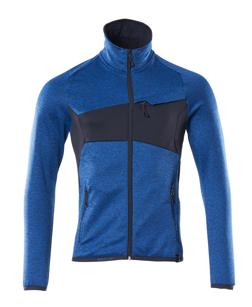 MASCOT® Fleecejacke 18103-316 Azurblau/Schwarzblau