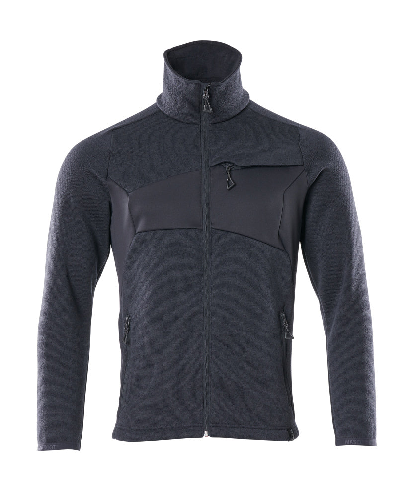 MASCOT® Strickpullover mit Reißverschluss 18105-951 Schwarzblau