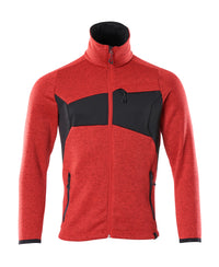 MASCOT® Strickpullover mit Reißverschluss 18105-951 Verkehrsrot/Schwarz