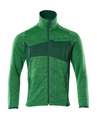 MASCOT® Strickpullover mit Reißverschluss 18105-951 Grasgrün/Grün