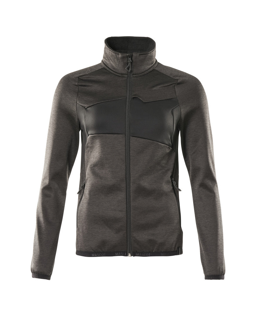 MASCOT® Fleecejacke 18153-316 Dunkelanthrazit/Schwarz
