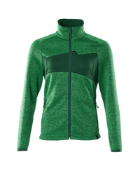 MASCOT® Strickpullover mit Reißverschluss 18155-951 Grasgrün/Grün