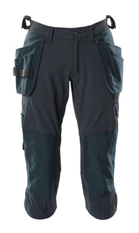 MASCOT® Dreiviertel-Hose mit Hängetaschen 18249-311 Schwarzblau
