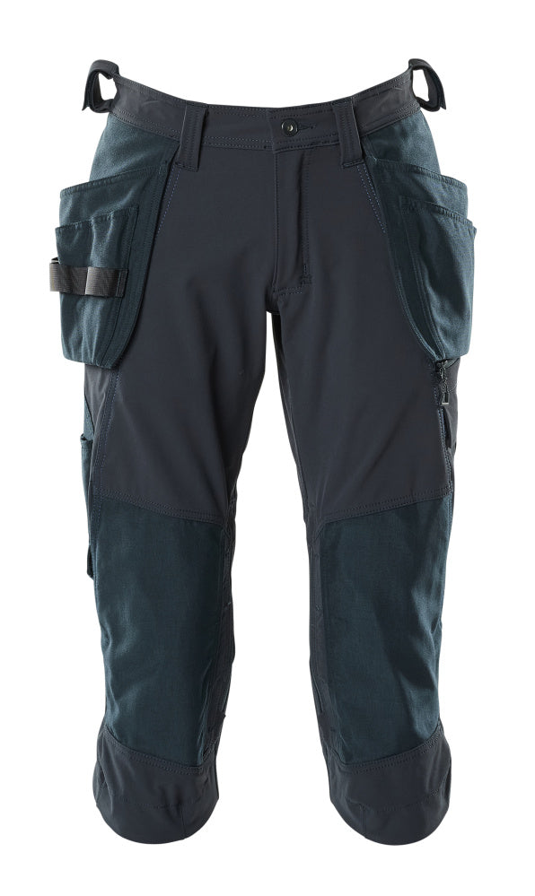 MASCOT® Dreiviertel-Hose mit Hängetaschen 18249-311 Schwarzblau