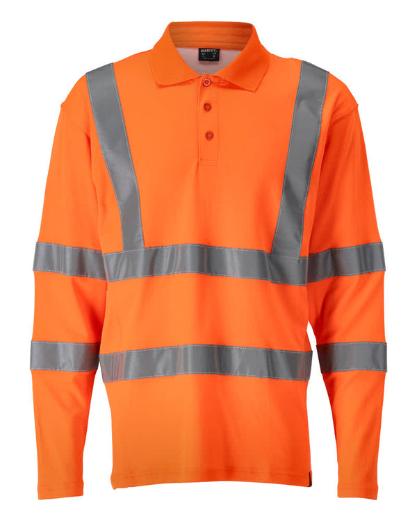MASCOT® Polo-Shirt, Langarm 18283-995 Hi-vis Orange