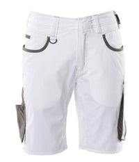 MASCOT® Shorts 18349-230 Weiß/Dunkelanthrazit
